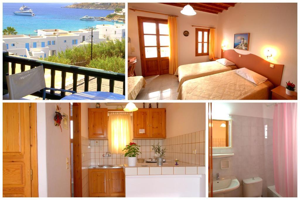 Studios Flora Manos Platys Gialos  Dış mekan fotoğraf