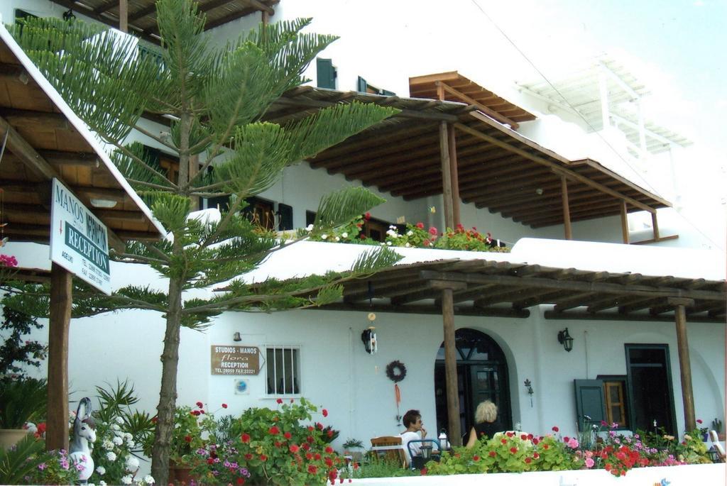 Studios Flora Manos Platys Gialos  Dış mekan fotoğraf