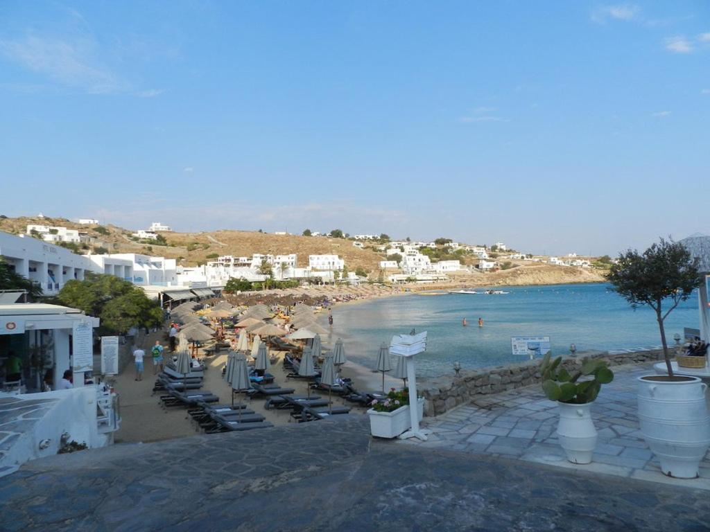 Studios Flora Manos Platys Gialos  Dış mekan fotoğraf